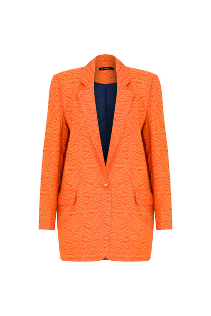 Orange Blazer